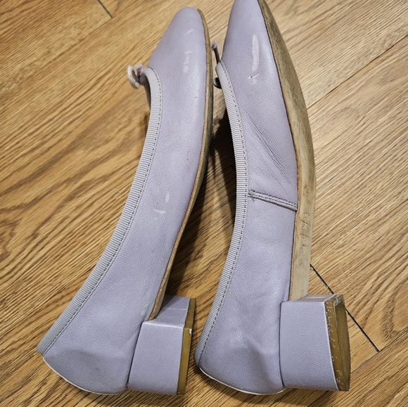 Repetto Women's Lavender Ballet Flats 37 - Picture 2 of 5